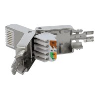 Delock 86476 - RJ-45 - Grigio - Cat6a - U/FTP (STP) - 22/24 - 14,5 mm