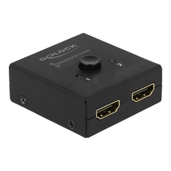 Delock 64072 - HDMI - Nero - 60 Hz - 3840 x 2160 - 3840 x 2160 Pixel - 530 mm