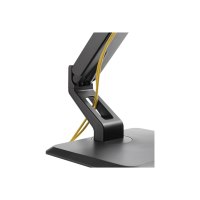 LogiLink Aufstellung - einstellbarer Arm - für LCD-Display - Schwarz - Bildschirmgröße: 43.2-81.3 cm (17"-32")