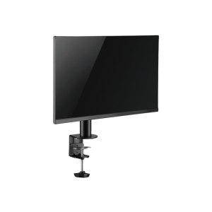 LogiLink - Befestigungskit - einstellbarer Arm - für LCD-Display - Stahl - Schwarz - Bildschirmgröße: 43.2-81.3 cm (17"-32") - Tischmontage