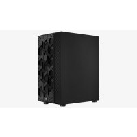 AeroCool Hive FRGB - MDT - ATX - Seitenteil mit Fenster (gehärtetes Glas) - keine Spannungsversorgung (ATX) - Schwarz - USB/Audio