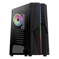 AEROCOOL ADVANCED TECHNOLOGIES Geh AeroCool Midi Mecha v2 MicroATX/ATX/MiniITX o.N. 1xARGB - Mini tower - ATX