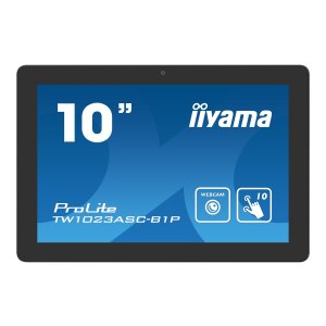 Iiyama ProLite TW1023ASC-B1P - Android-PC - Touchpanel-PC - 1 RK3288 / 1.8 GHz - RAM 2 GB - SSD - eMMC 16 GB - Cortex-A17 - GigE - WLAN: 802.11b/g/n, Bluetooth 4.0 - Android 8.1 (Oreo)