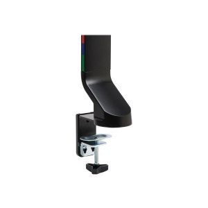 Kensington Braccio salvaspazio per monitor doppio SmartFit® - Morsa/Bullone di ancoraggio - 8 kg - 68,6 cm (27") - Regolazione altezza - Nero