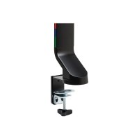 Kensington Braccio salvaspazio per monitor doppio SmartFit® - Morsa/Bullone di ancoraggio - 8 kg - 68,6 cm (27") - Regolazione altezza - Nero