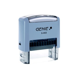 Genie S-402 - Self-Inking - Custom stamp - 47 x 18 mm -...