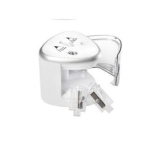 Genie PS 120 - Electric pencil sharpener - Transparent - White - 1.2 cm - 9 mm - 91 mm - 89 mm