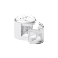 Genie PS 120 - Electric pencil sharpener - Transparent - White - 1.2 cm - 9 mm - 91 mm - 89 mm