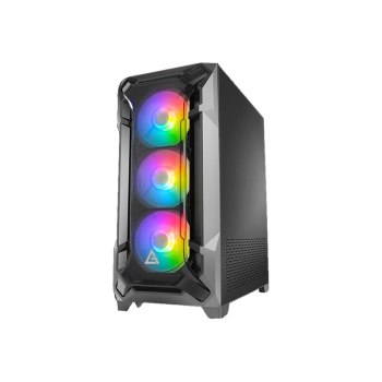 Antec DF600 Flux - Midi Tower - PC - Plastica - Acciaio - Nero - ATX - micro ATX - Mini-ITX - Giocare