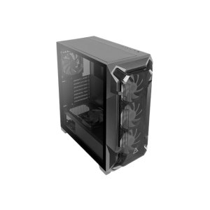 Antec DF600 Flux - Tower - ATX - Seitenteil mit Fenster (gehärtetes Glas) - keine Spannungsversorgung - USB/Audio