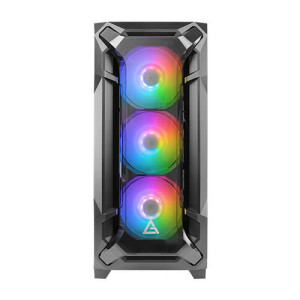 Antec DF600 Flux - Midi Tower - PC - Plastica - Acciaio - Nero - ATX - micro ATX - Mini-ITX - Giocare