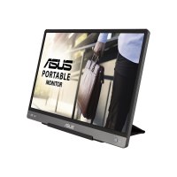 ASUS ZenScreen MB14AC - LED-Monitor - 35.6 cm (14") - tragbar - 1920 x 1080 Full HD (1080p) - IPS - 220 cd/m² - 700:1 - 5 ms - USB-C - Dunkelgrau