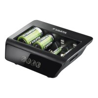 Varta LCD Universal Charger+ - 4 Std. Batterieladegerät - (für 4xAA/4xAAA, 4xD, 4xC, 1x9V)