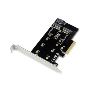Conceptronic EMRICK 2-in-1 M.2 SSD PCIe Adapter SATA AHCI...