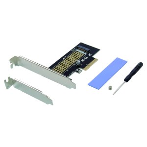 Conceptronic EMRICK M.2 NVMe SSD PCIe Adapter - PCIe -...