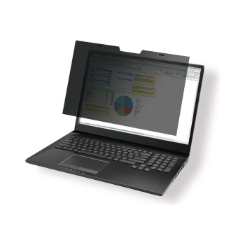 Durable 514657 - Notebook - Frameless display privacy filter - Anthracite - Privacy - LCD - Scratch-resistant