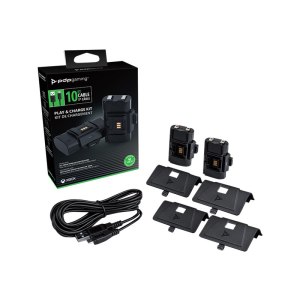 PDP 049-010-EU - Batteria per controller da gaming - Xbox One - Nero - Policarbonato - USB - 3 m