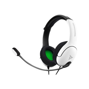 PDP LVL40 - Cuffia - Padiglione auricolare - Giocare - Bianco - Stereofonico - Volume + - Volume -