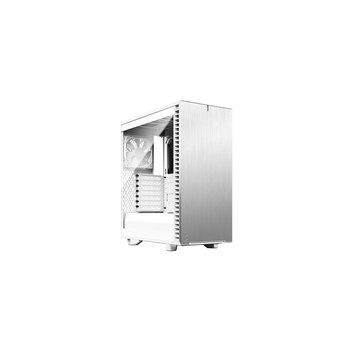 Fractal Design Define 7 - PC - Steel - Tempered glass - White - ATX - micro ATX - Mini-ITX - 16.9 cm - 36 cm