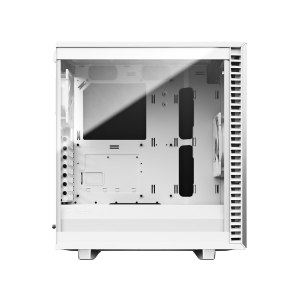 Fractal Design Define 7 Compact Tempered Glass Light - Tower - ATX - Seitenteil mit Fenster (gehärtetes Glas) - keine Spannungsversorgung (ATX) - weiß - USB/Audio