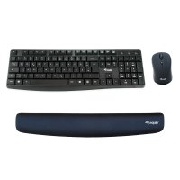 Equip Keyboard Wrist Rest. Material: Memory-Schaum, Produktfarbe: Schwarz, Ursprungsland: China. Abmessungen (BxTxH): 465 x 70 x 20 mm, Gewicht: 300 g, Verpackungsbreite: 100 mm