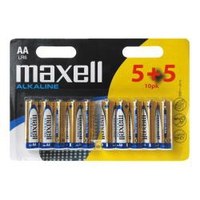 Maxell AA - Batteria monouso - Alcalino - Multicolore - 14 mm - 14 mm - 50 mm