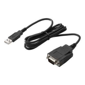 HP  Serieller Adapter - USB - RS-232 x 1 - Schwarz