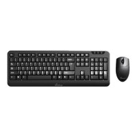 MEDIARANGE MROS108 - Standard - USB - QWERTZ - Nero - Mouse incluso