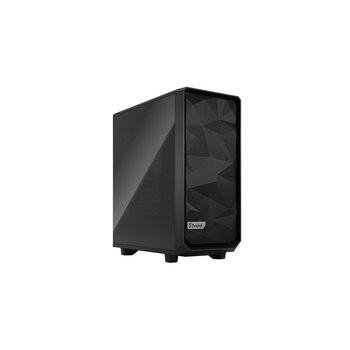 Fractal Design Meshify 2 Compact Dark Tempered Glass - MDT - ATX - Seitenteil mit Fenster (gehärtetes Glas) - keine Spannungsversorgung (ATX) - Schwarz - USB/Audio