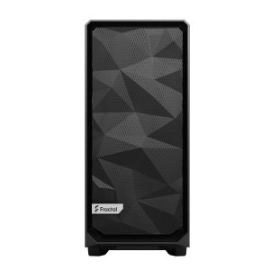 Fractal Design Meshify 2 Compact Dark Tempered Glass - MDT - ATX - Seitenteil mit Fenster (gehärtetes Glas) - keine Spannungsversorgung (ATX) - Schwarz - USB/Audio