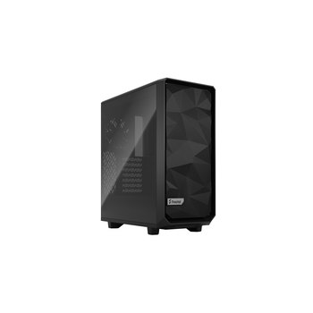 Fractal Design Meshify 2 Compact - PC - Steel - Tempered glass - Black - ATX - micro ATX - Mini-ITX - Gaming - 16.9 cm