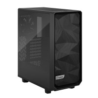 Fractal Design Meshify 2 Compact - PC - Steel - Tempered glass - Black - ATX - micro ATX - Mini-ITX - Gaming - 16.9 cm