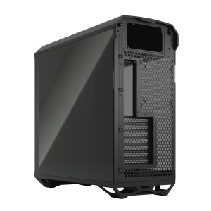 Fractal Design Torrent - Tower - Erweitertes ATX - Seitenteil mit Fenster (gehärtetes Glas) - keine Spannungsversorgung (ATX) - Schwarz - USB/Audio