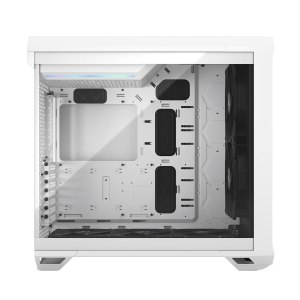 Fractal Design Torrent - Tower - Erweitertes ATX - Seitenteil mit Fenster (gehärtetes Glas) - keine Spannungsversorgung (ATX) - weiß - USB/Audio