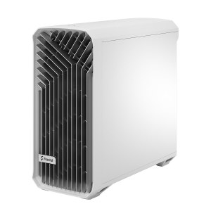 Fractal Design Torrent - Tower - Erweitertes ATX - Seitenteil mit Fenster (gehärtetes Glas) - keine Spannungsversorgung (ATX) - weiß - USB/Audio