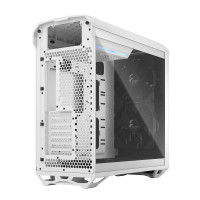 Fractal Design Torrent - Tower - Erweitertes ATX - Seitenteil mit Fenster (gehärtetes Glas) - keine Spannungsversorgung (ATX) - weiß - USB/Audio