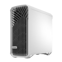 Fractal Design Torrent - Tower - Erweitertes ATX - Seitenteil mit Fenster (gehärtetes Glas) - keine Spannungsversorgung (ATX) - weiß - USB/Audio