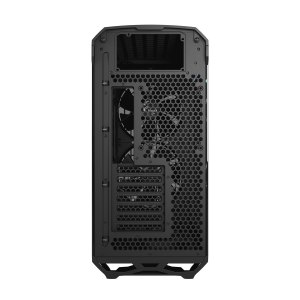 Fractal Design Torrent - Tower - Erweitertes ATX - Seitenteil mit Fenster (gehärtetes Glas) - keine Spannungsversorgung (ATX) - Schwarz - USB/Audio