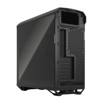 Fractal Design Torrent - Tower - Erweitertes ATX - Seitenteil mit Fenster (gehärtetes Glas) - keine Spannungsversorgung (ATX) - Schwarz - USB/Audio