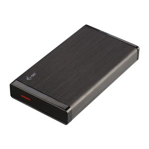 i-tec MYSAFE35U401 - Box esterno HDD - 3.5" - SATA - Seriale ATA II - Serial ATA III - 5 Gbit/s - Collegamento del dispositivo USB - Nero - Metallico