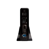 i-tec MYSAFE35U401 - Box esterno HDD - 3.5" - SATA - Seriale ATA II - Serial ATA III - 5 Gbit/s - Collegamento del dispositivo USB - Nero - Metallico