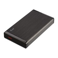 i-Tec MySafe Advance - Speichergehäuse mit Netzanzeige, Ein/Aus-Schalter - 3.5" (8.9 cm) - SATA 6Gb/s - 600 MBps - USB 3.0 - Schwarz