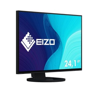 EIZO FlexScan EV2495-BK - Mit FlexStand - LED-Monitor - 61.1 cm (24.1") - 1920 x 1200 - IPS - 350 cd/m² - 1000:1 - 5 ms - HDMI, DisplayPort, USB-C - Lautsprecher - Schwarz