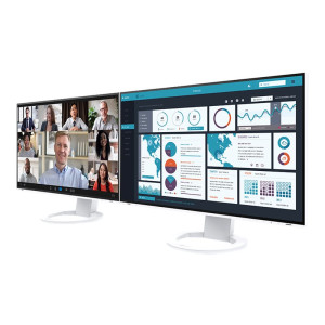 EIZO FlexScan EV2795-WT - 68,6 cm (27") - 2560 x 1440 Pixel - Quad HD - LED - 5 ms - Bianco