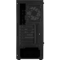 AeroCool Quantum Mesh - MDT - ATX - Seitenteil mit Fenster (gehärtetes Glas) - keine Spannungsversorgung (ATX) - Schwarz - USB/Audio