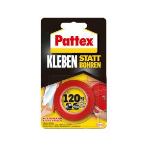 Pattex Kleben statt Bohren doppelseitiges Klebeband...