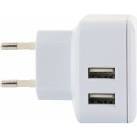 Schwaiger Power4You Standard - Netzteil - 2.4 A - 2 Ausgabeanschlussstellen (USB)