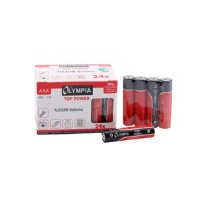 Olympia Alkaline Batterien AAA 24er Pack - Batterie -...