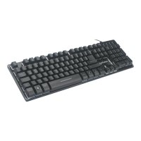 Manhattan 178457 - Standard - USB - QWERTY - LED - Nero