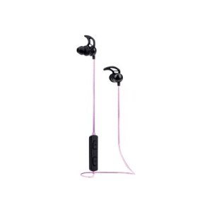 Manhattan Bluetooth In-Ear Headset (Clearance Pricing), Multi Coloured Cable Light, Omnidirectional Mic, Integrated Controls, Ear Hook for Secure Fit, 5 hour usage time (approx)